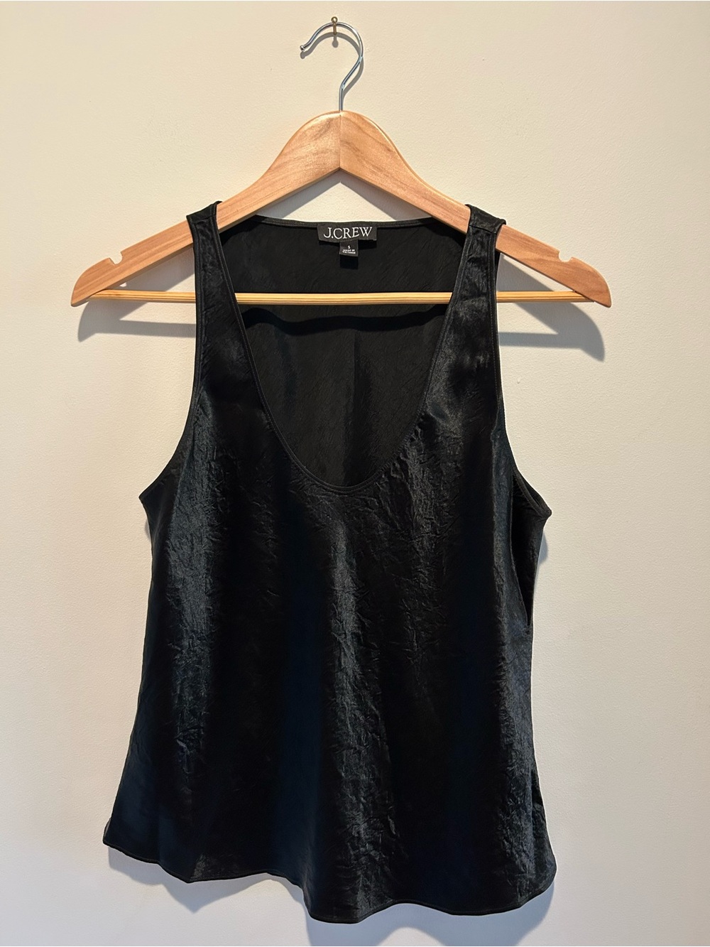 J. Crew Satin V-Neck Camisole